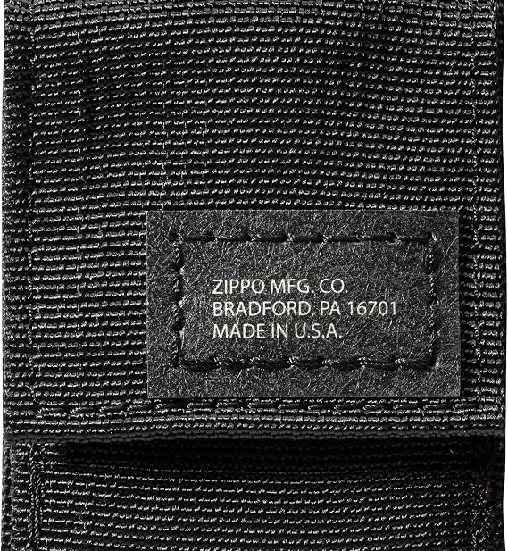 Zippo Black Tactical Lighter Pouch
