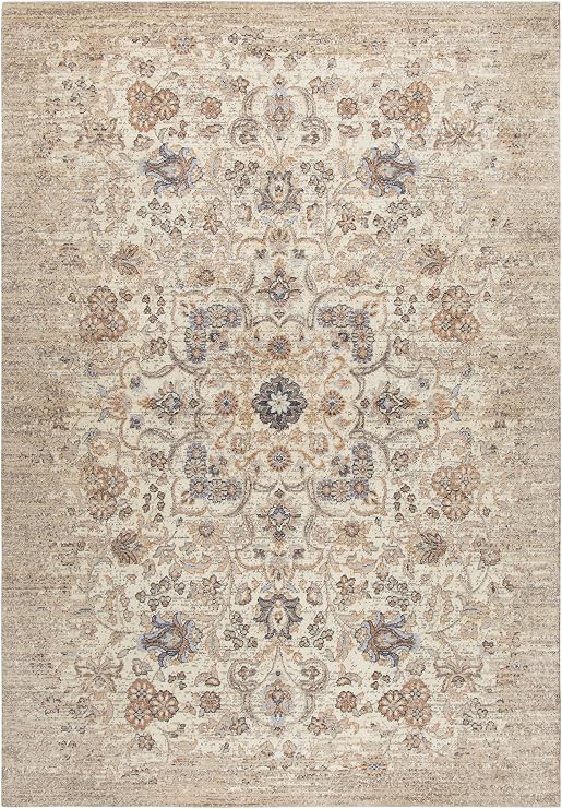 Rizzy Home GS6764 Gossamer Power-Loomed Area Rug, Breige, 2'6" x 8'
