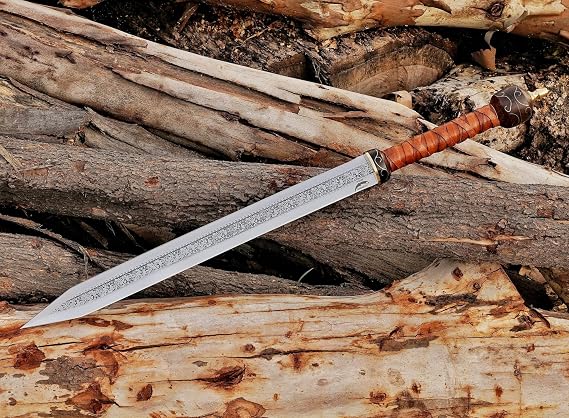 Handmade Roman Gladius Sword with Scabbard - Best Men Gift.