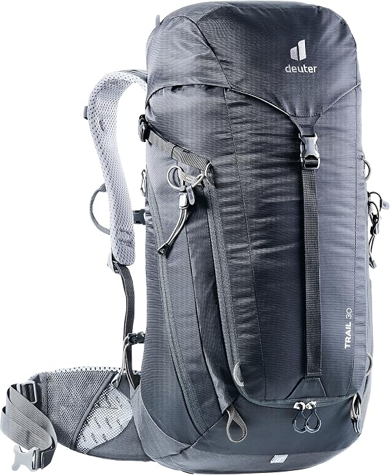 Deuter Unisex Adult's Trail 30 Hiking Backpack - Black (Black Graphite), 30L
