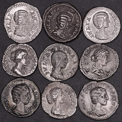 1700 Year Old Roman Empress Ancient Roman Empire Silver Denarius Coin Seller Very Fine or Better Condition | Certificate of Authenticity