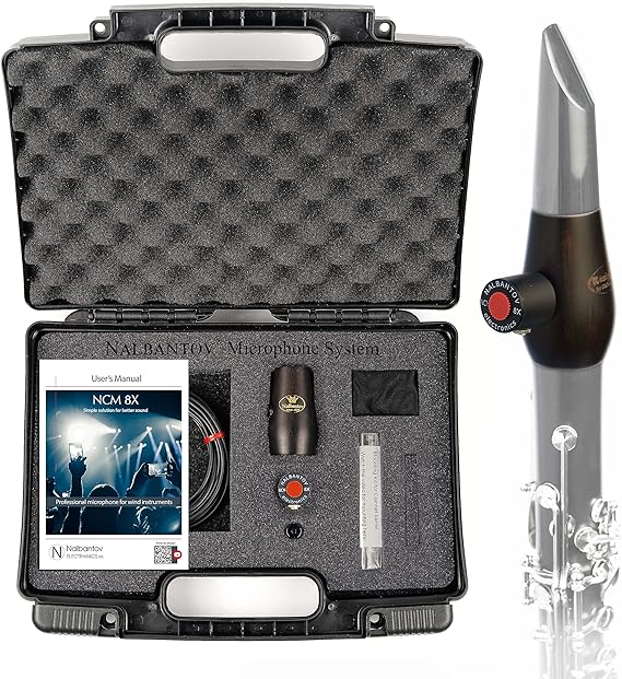 Clarinet Microphone Nalbantov NCM 8X SC set + NK4