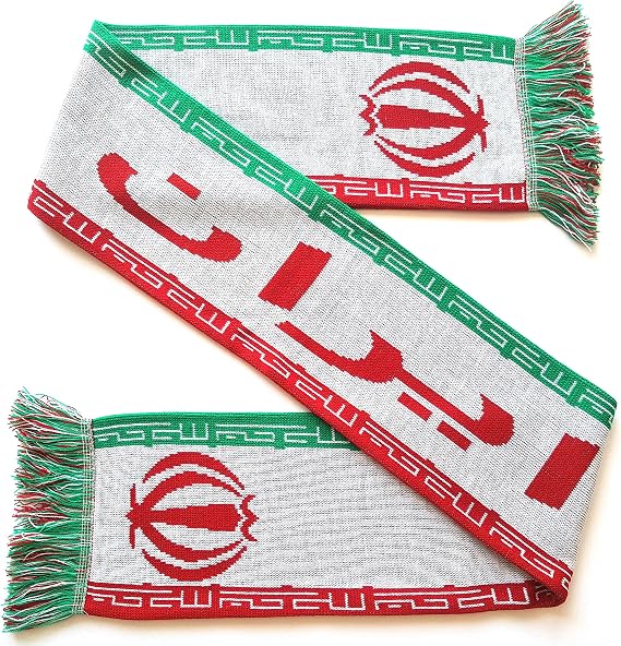 Iran Soccer Knit Scarf